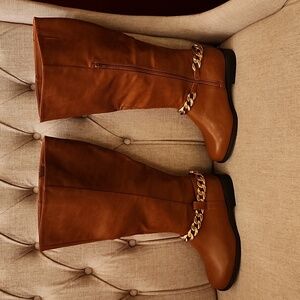 Women's Brown Riding Boots Size 9